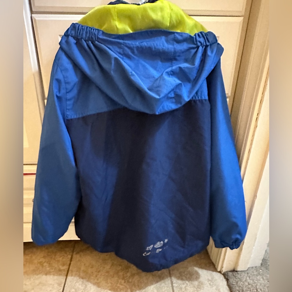 Eddie Bauer Winter Jacket with Inner Fleece Boys Size 7/8 - Picture 6 of 7